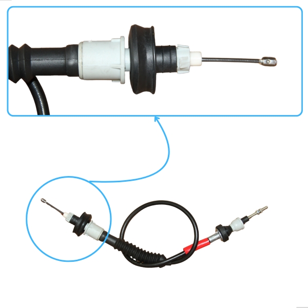 Cabo Da Embreagem Do Peugeot 206 1.0 8V 98 A 2004 - [BAC30124]