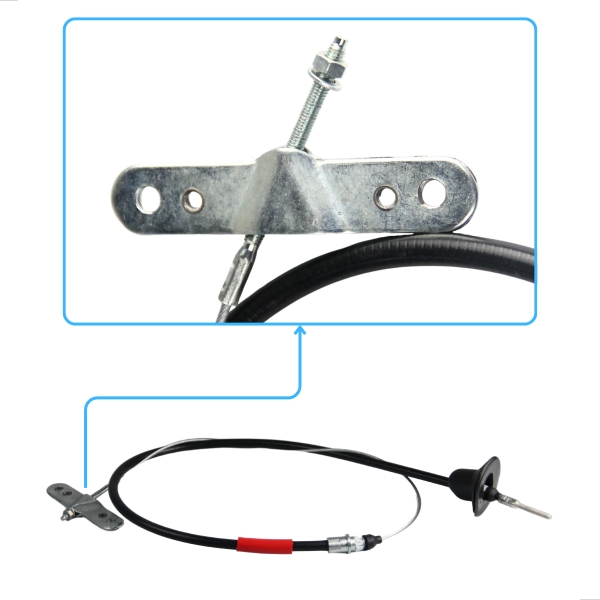 Cabo Do Freio De Mão Dianteiro Da Amarok 2010 A 2018 - [BAC81229]