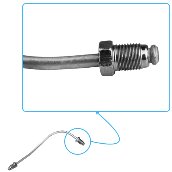 Cano Tubo Do Freio Dianteiro Hilux 2005 A 2015 - [BAC11503]