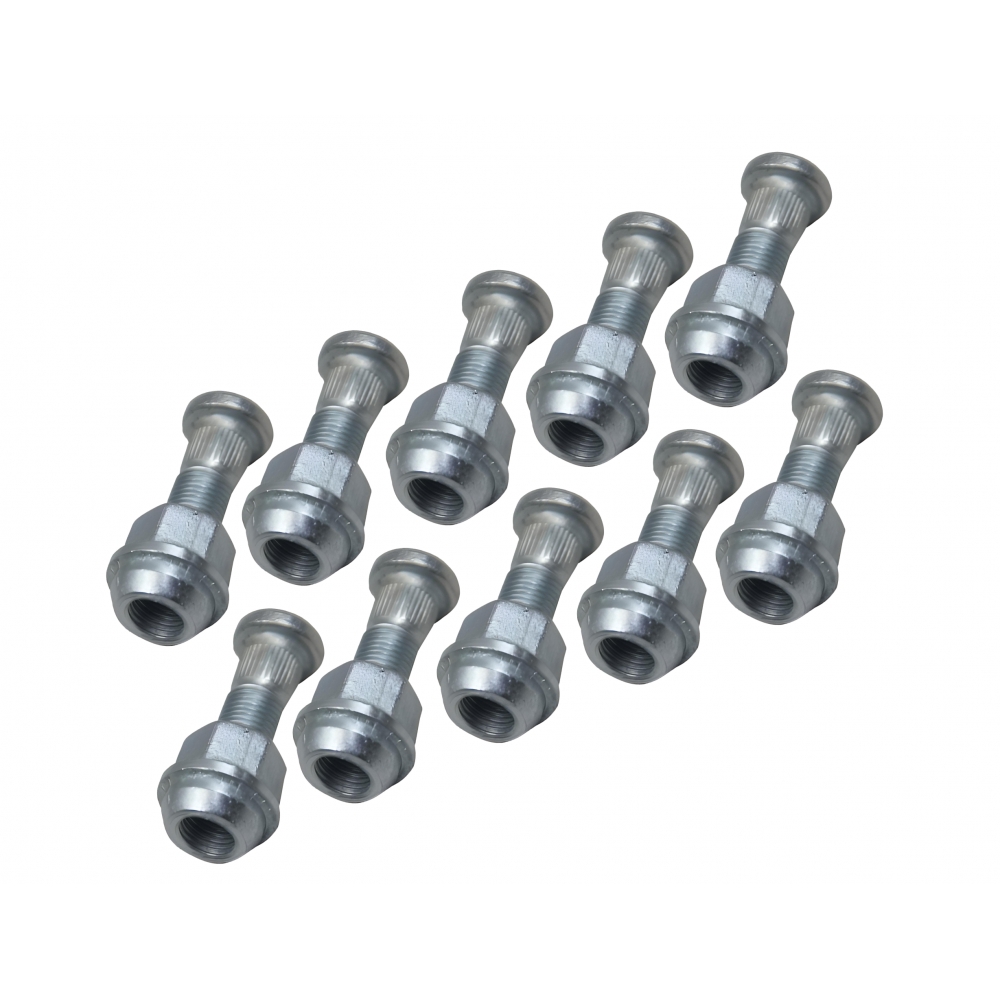 Kit 10 Parafusos Com Porcas Roda Dianteira Hr 2007 A 2016 - [ML13670(X10)] - BAC13670NA(X10)