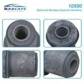 Kit 4 Bucha Bandeja Superior Dianteira Dakota 1997 A 2002 - [ML10590(X4)] - BAC10590NA(X4)