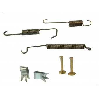 Jogo Molas Sapatas Traseira Lado Direito E Lado Esquerdo, 206 Sw, 207 Sw, C3 2004 A 2012 - [BAC14645]