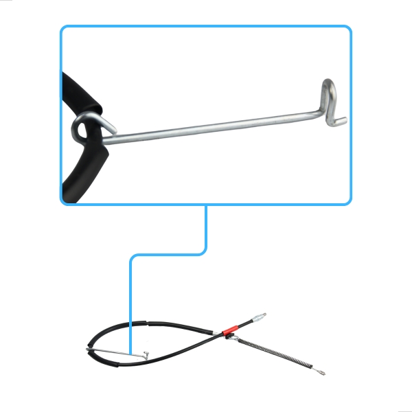Cabo Do Freio Traseiro Le F350 2014 A 2019 - [BAC14720]