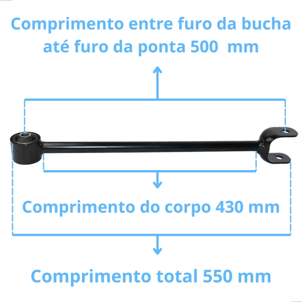 Braço Traseiro Lado DireitoLe Byd Soug Plus 2023 A 2024 - [BAC14760]