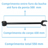 Braço Traseiro Lado DireitoLe Byd Soug Plus 2023 A 2024 - [BAC14760]