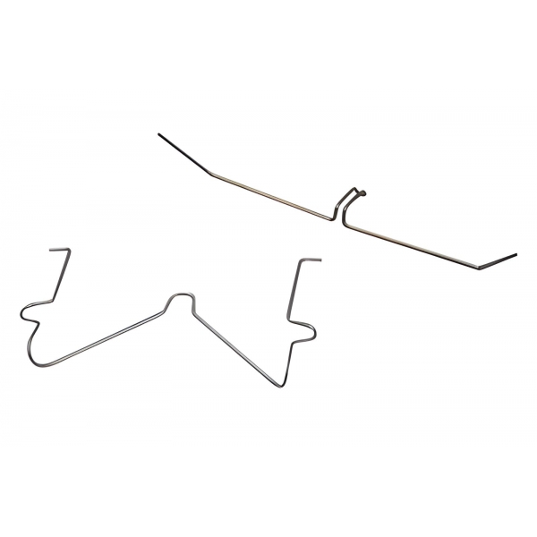 Jogo De Molas Da Pastilha Do Freio Dianteiro Da Hilux 2.8, 3.0 4X4 95 A 2004 - [BAC30190]