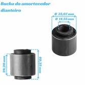 Bucha Do Amortecedor Dianteiro Da Hilux 2005 A 2015 Medida 35Mm - [BAC82147]