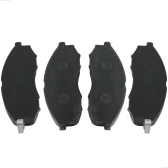 Jogo Pastilha Dianteira Freio Da Frontier 2.8 Mwm 2003 A 2008 Xterra 2.8 Mwm 2003 A 2008 - [BAC51011]