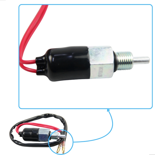 Sensor Interruptor da Luz de Re da L200 GL, GLS, Savana 4X4 97 a 2007 - [BAC28650]