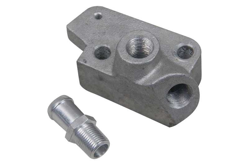 Adaptador Do Coletor De Admissao Do Fiesta. Ka, Courier 96 a 99 Motor Endura 1.0, 1.3 8V